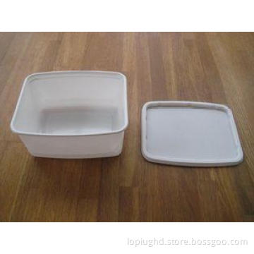 2000ml 67oz Disposable Ice Cream Cups With Rectangular Box